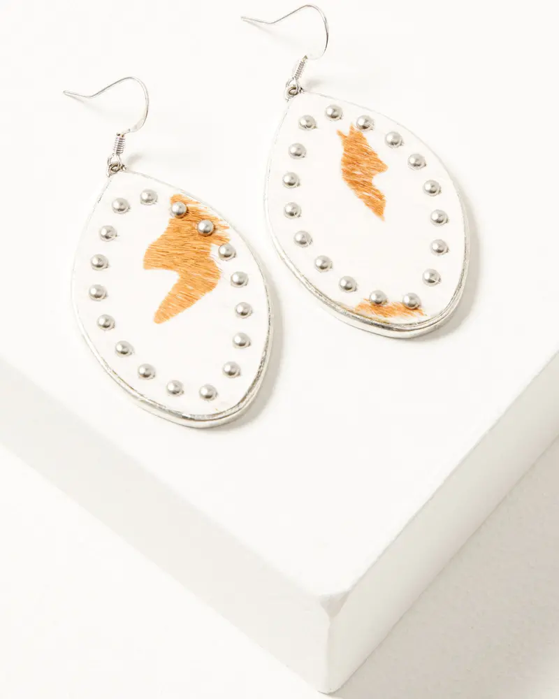 Hyland Hair-On Earrings 1