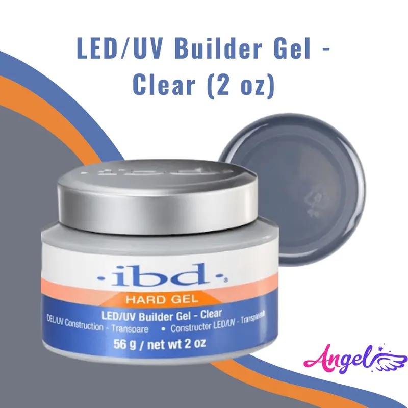 Ibd Led/Uv Builder Gel - Clear (2 Oz) 1