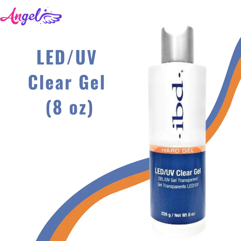 Ibd Led/Uv Builder Gel - Clear 8 Oz 1
