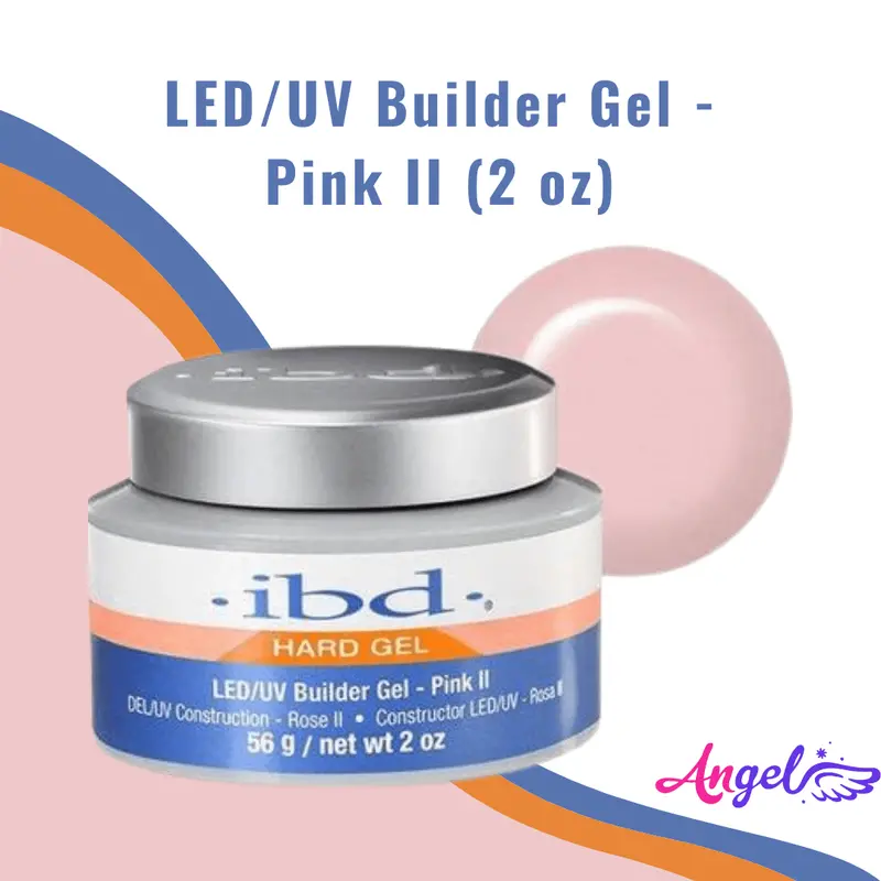 Ibd Led/Uv Builder Gel - Pink Ii (2Oz) 1