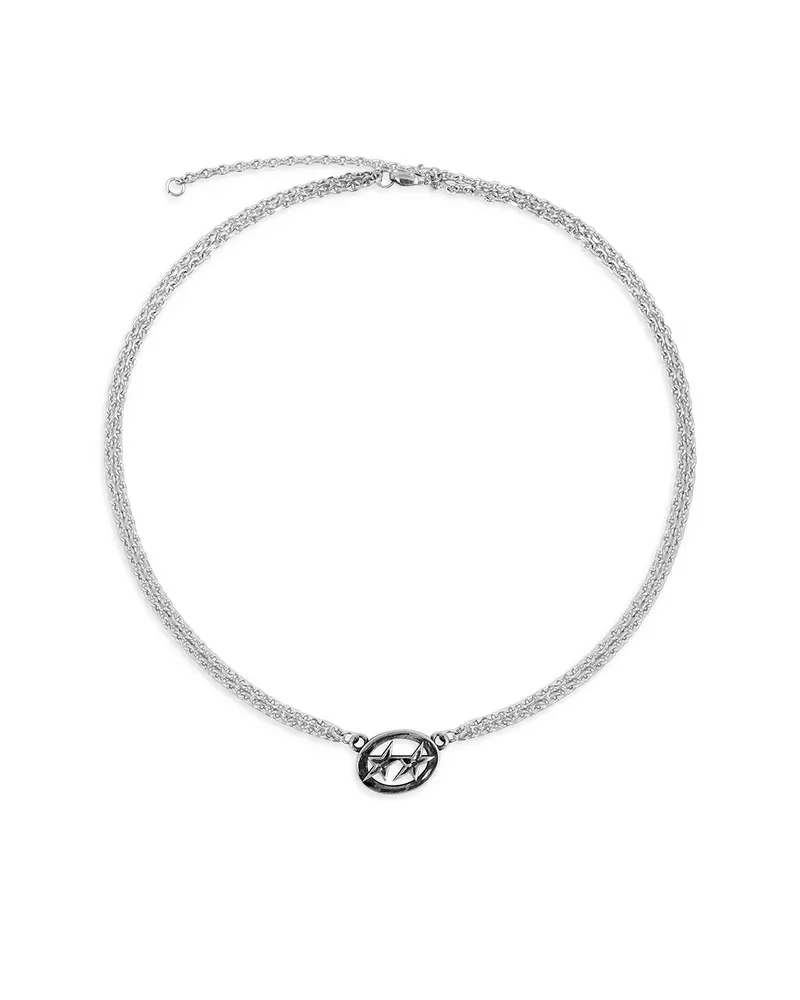 Icon Double Chain Necklace 1