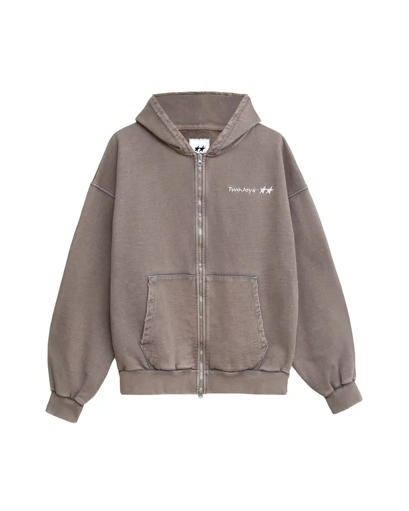 Icon Full-Zip Bodega Brown 1