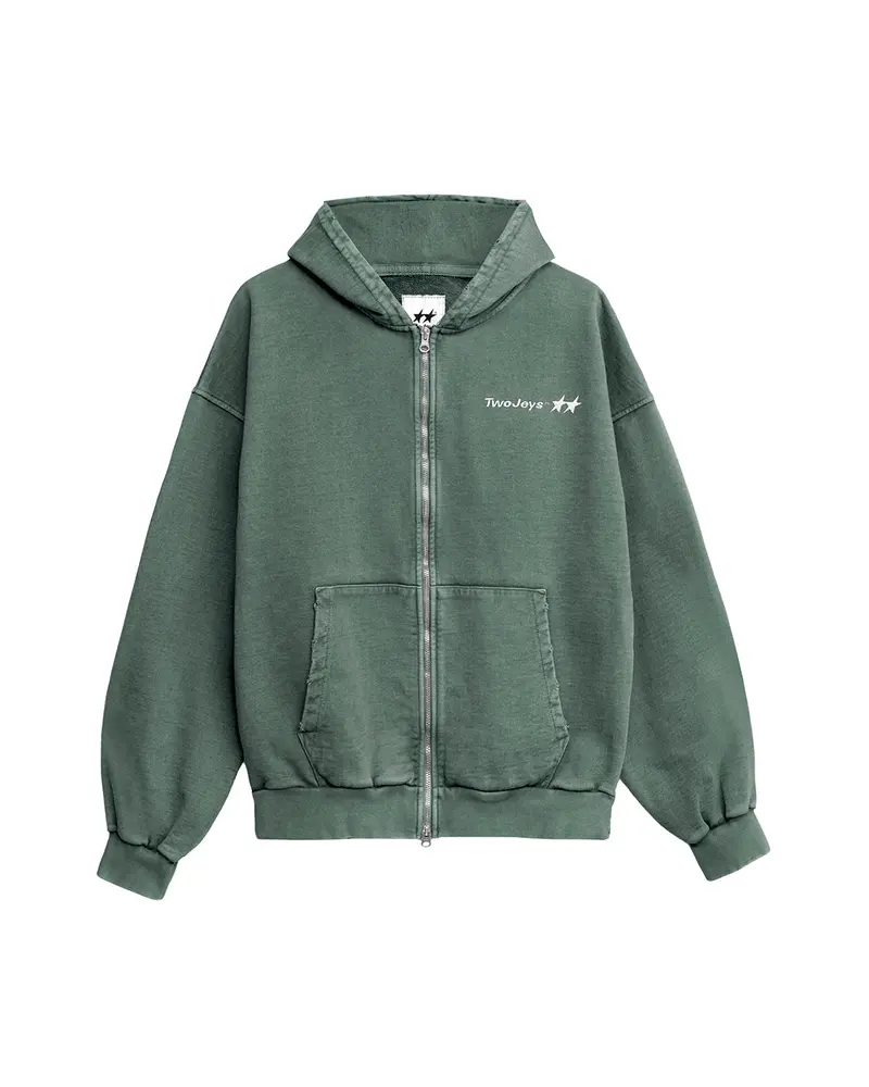 Icon Full-Zip Bodega Green 1