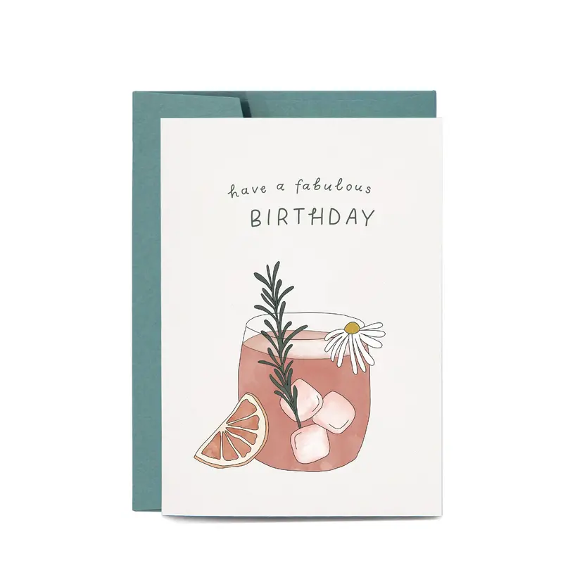 In The Daylight - Card - Birthday - Cocktail 1