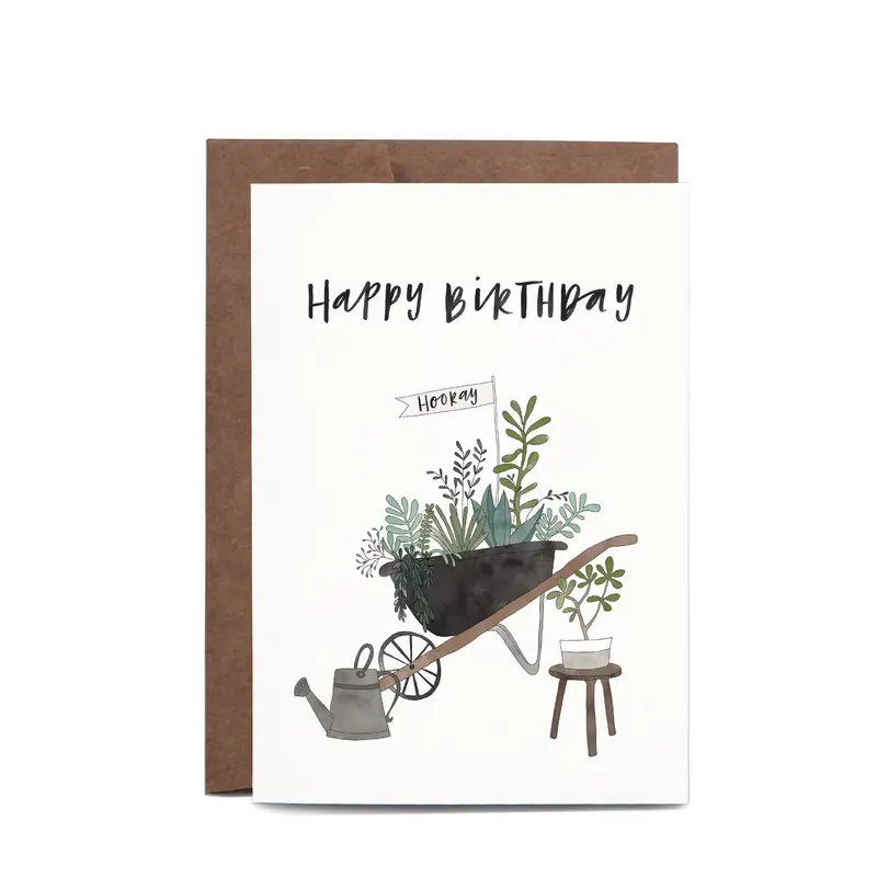In The Daylight - Card - Birthday - Wheelbarrow 1