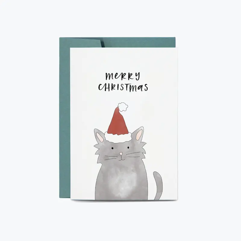 In The Daylight - Card - Christmas - Christmas Cat 1