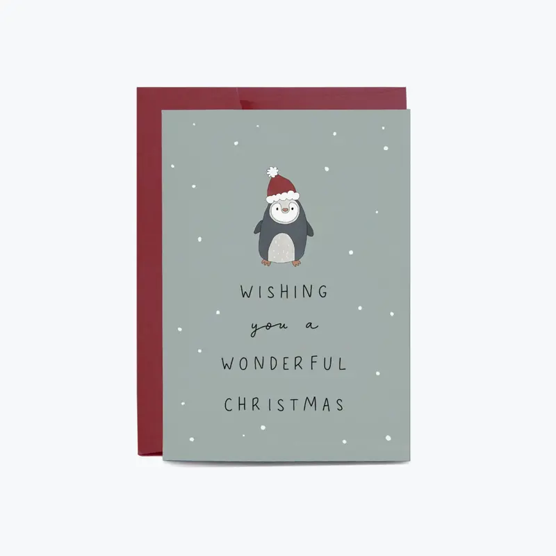 In The Daylight - Card - Christmas - Christmas Penguin 1