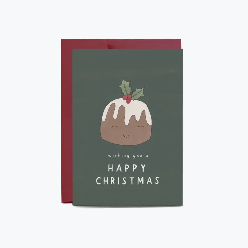 In The Daylight - Card - Christmas - Christmas Pudding 1