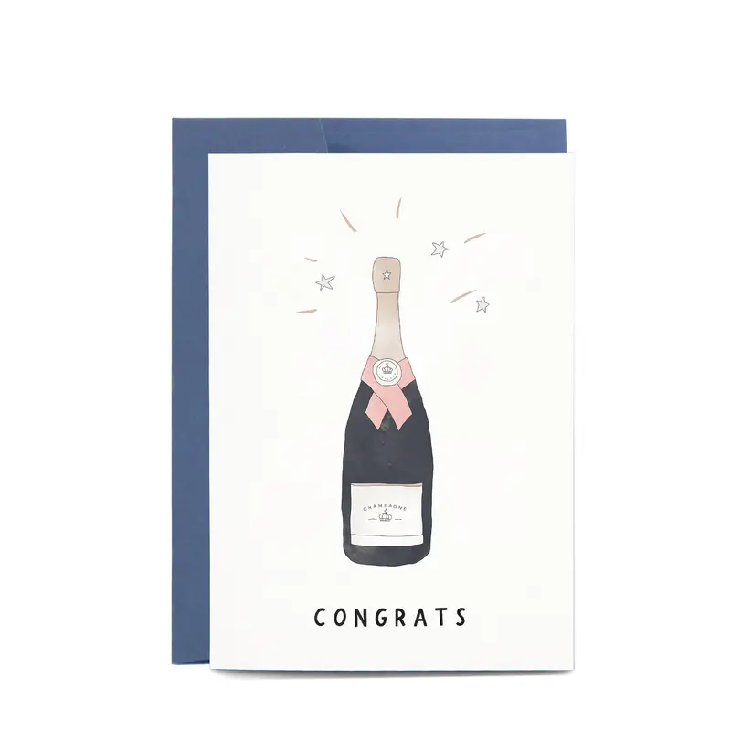 In The Daylight - Card - Congratulations - Congrats Champagne 1