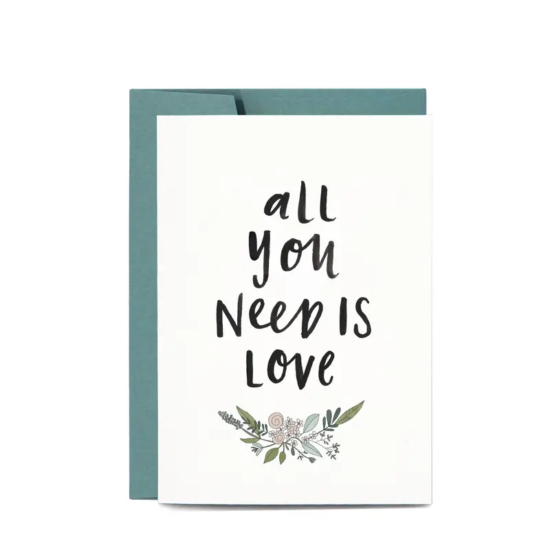In The Daylight - Card - Love - All You Need Is Love 1