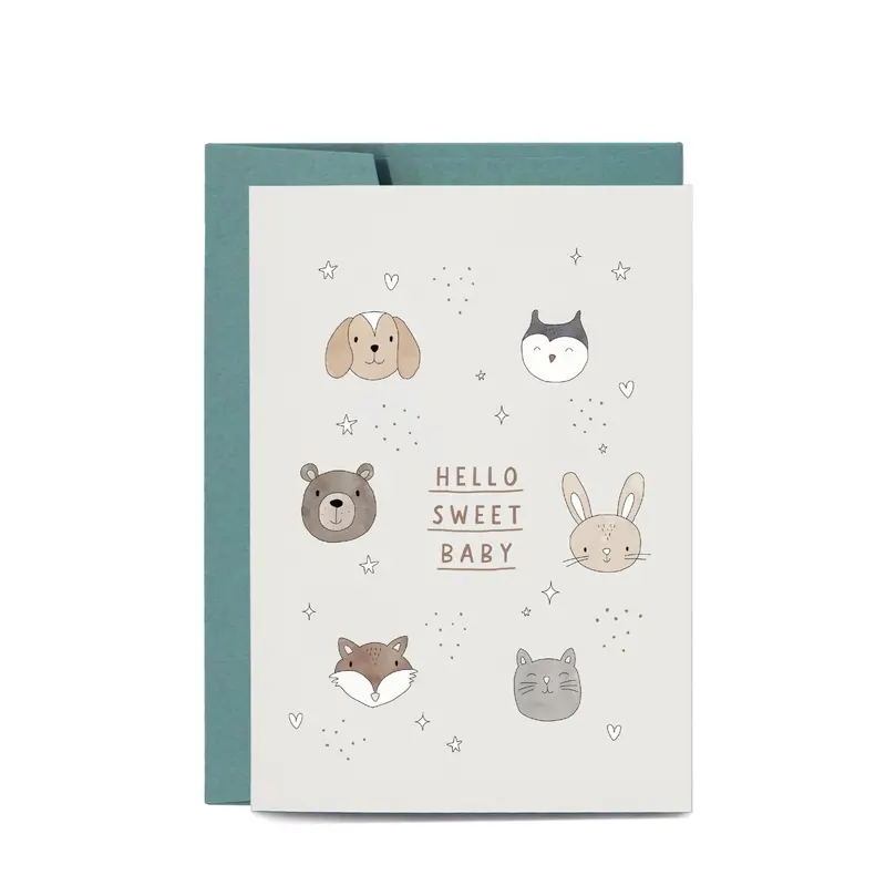 In The Daylight - Card - Sweet Baby Animals 1