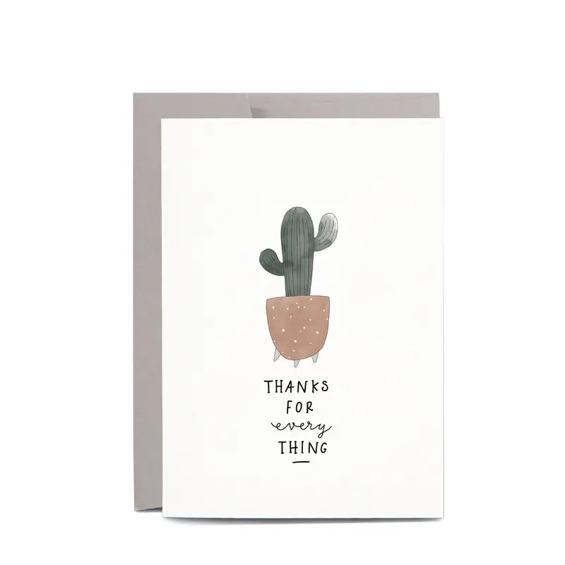 In The Daylight - Card - Thank You - Thanks For Everything 1