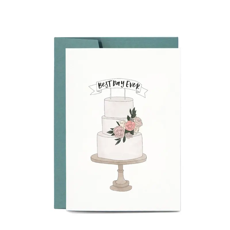 In The Daylight - Card - Wedding - Cake 1