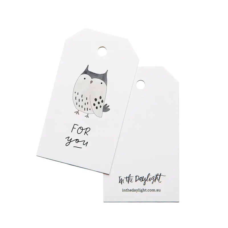 In The Daylight - Gift Tags - Pack Of 5 - For You Owl 1