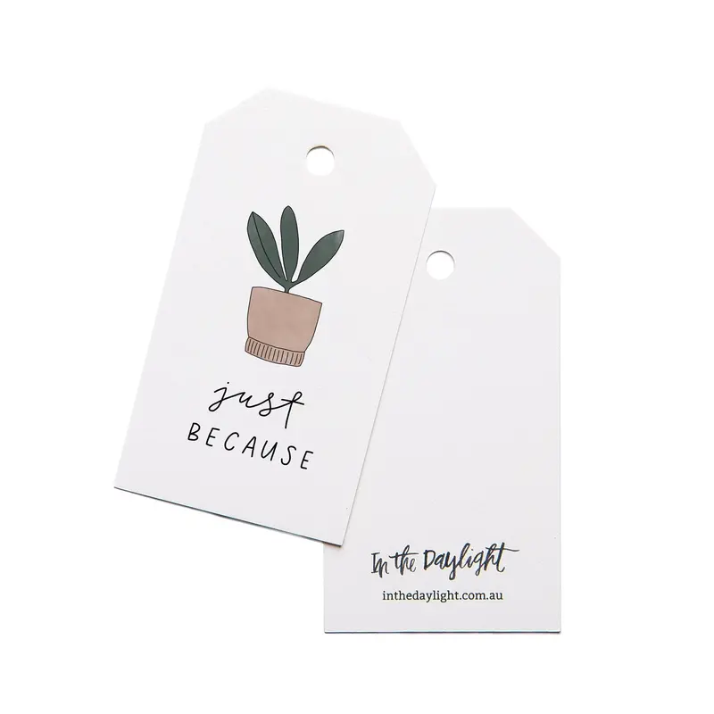 In The Daylight - Gift Tags - Pack Of 5 - Just Because 1