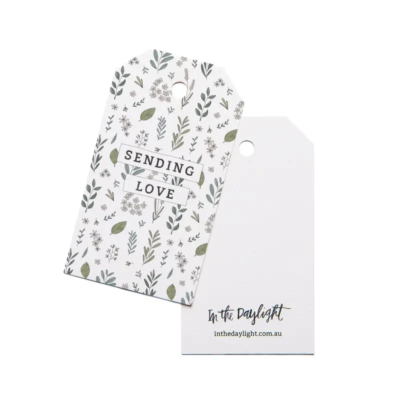 In The Daylight - Gift Tags - Pack Of 5 - Sending Love 1