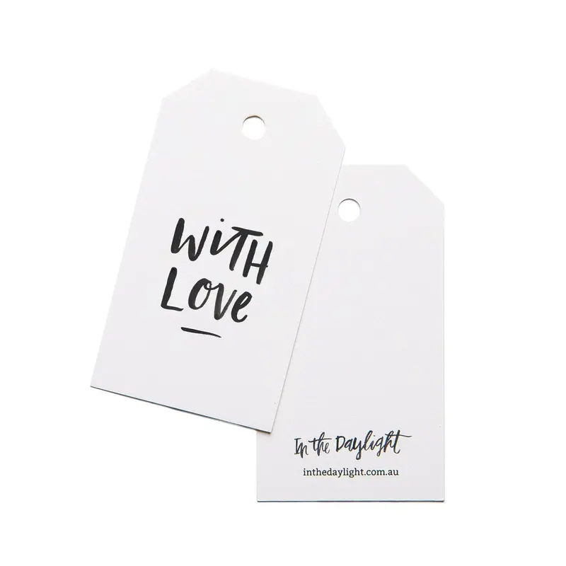 In The Daylight - Gift Tags - Pack Of 5 - With Love 1