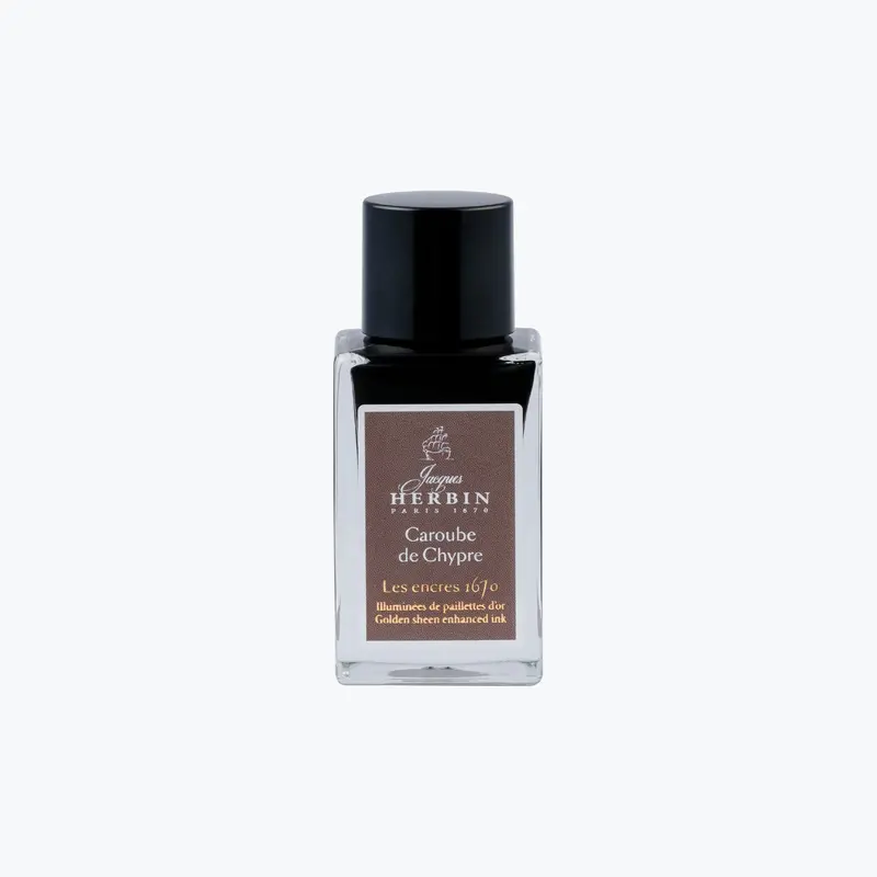 J. Herbin - Fountain Pen Ink - 1670 - 15Ml - Caroube De Chypre 1