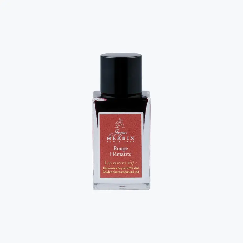 J. Herbin - Fountain Pen Ink - 1670 - 15Ml - Rouge Hématite 1