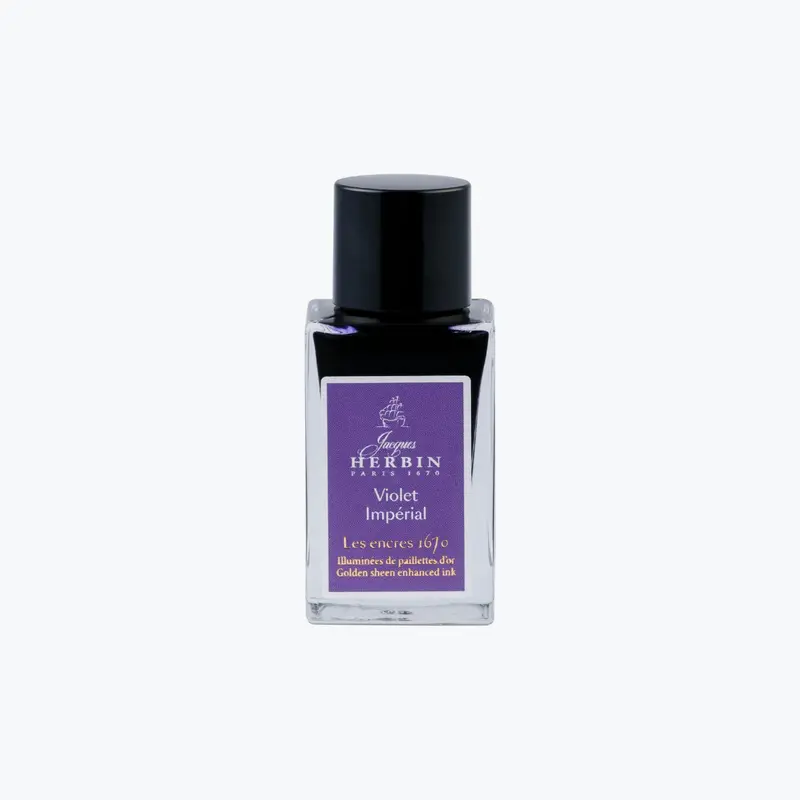 J. Herbin - Fountain Pen Ink - 1670 - 15Ml - Violet Impérial 1