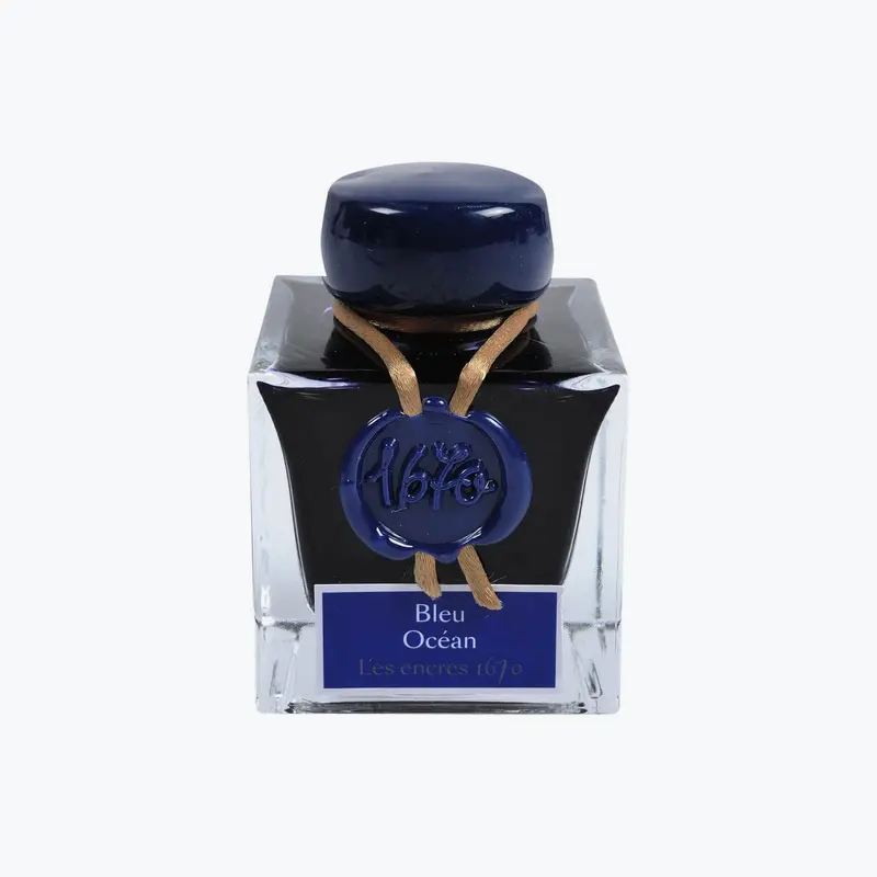 J. Herbin - Fountain Pen Ink - 1670 - Bleu Océan (Blue Ocean) 1