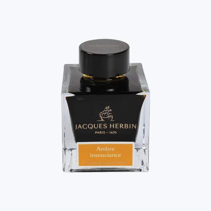 J. Herbin - Fountain Pen Ink - Scented - Ambre Insouciance 1