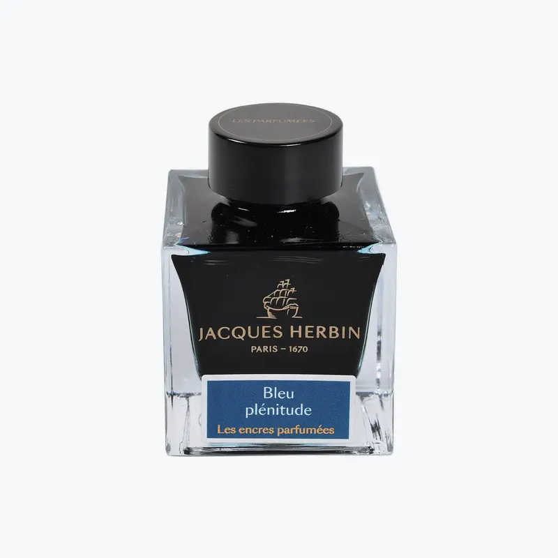 J. Herbin - Fountain Pen Ink - Scented - Bleu Plénitude 1