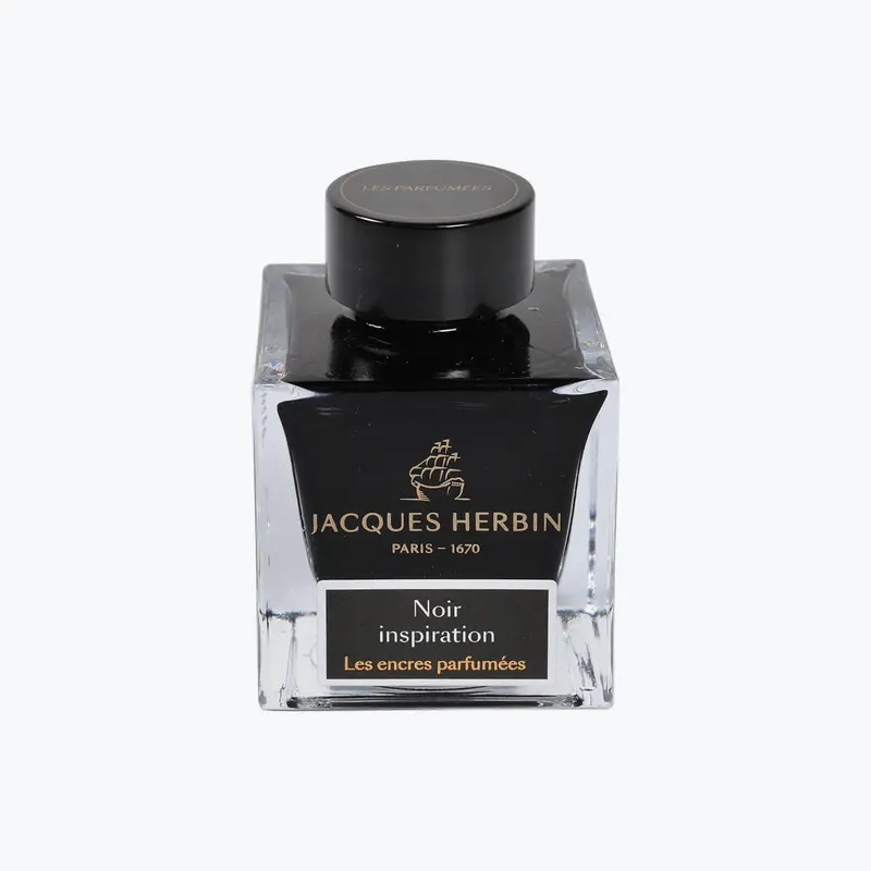 J. Herbin - Fountain Pen Ink - Scented - Noir Inspiration 1