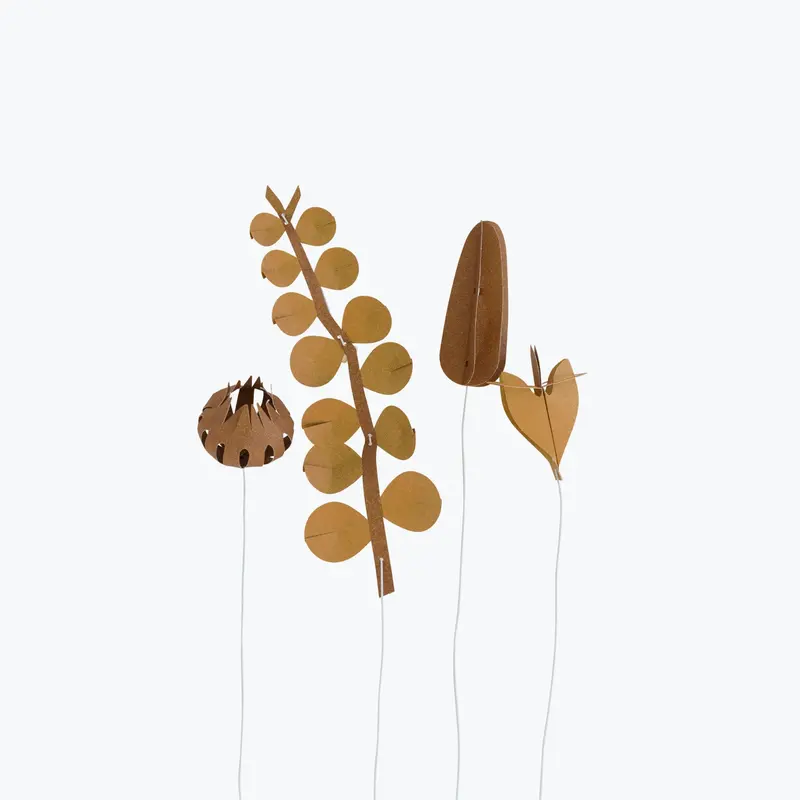 Jurianne Matter - Ornament - Flowers - Field - Small Browns 1