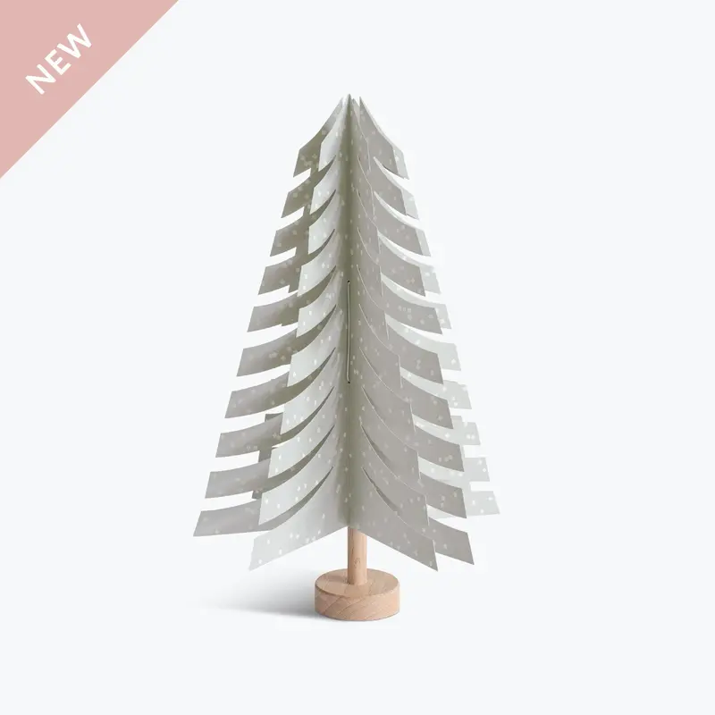 Jurianne Matter - Ornament - Tree - Fir - Light Grey 1
