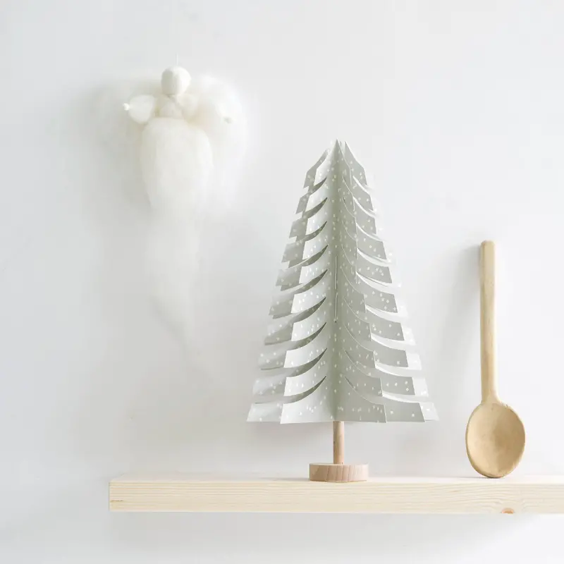 Jurianne Matter - Ornament - Tree - Fir - Light Grey 2
