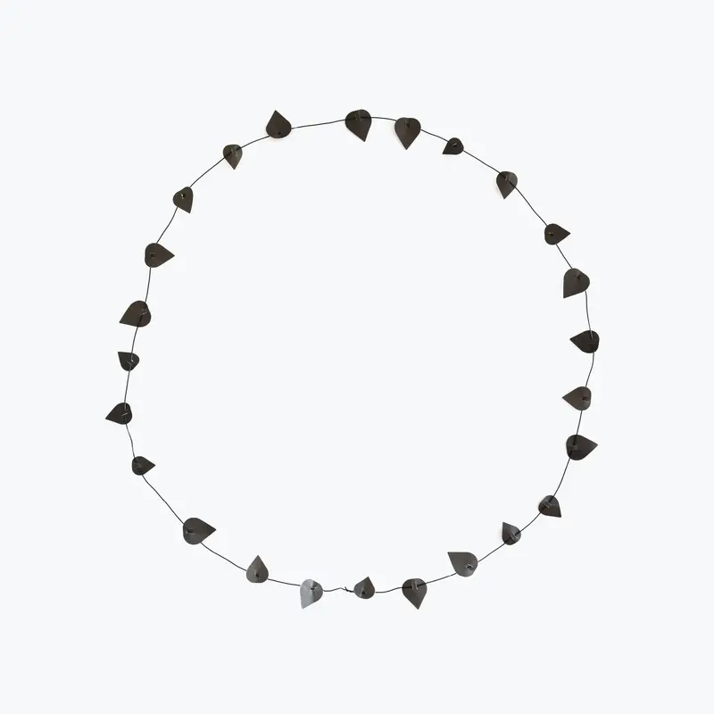Jurianne Matter - Ornament - Twig Leaves - Black 1