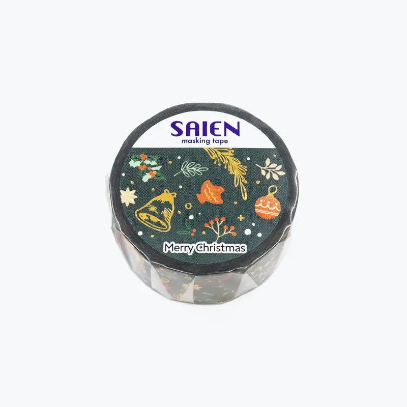 Kamiiso - Washi Tape - 2025 Christmas - Merry Christmas 1