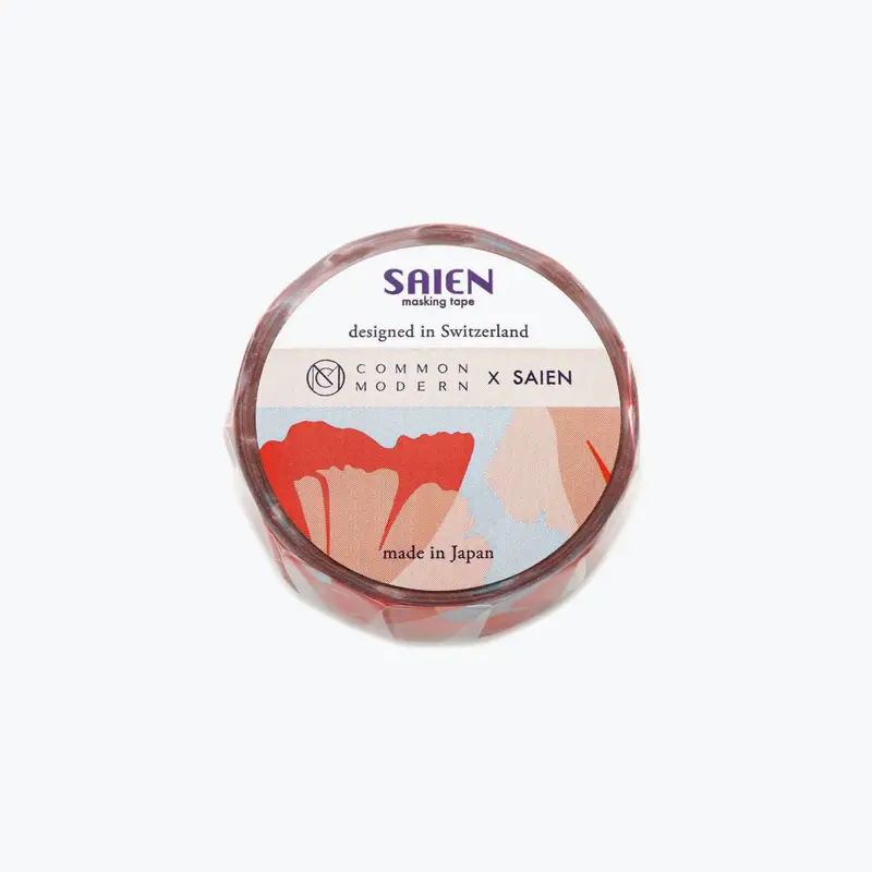 Kamiiso - Washi Tape - Common Modern - Gingko Pop Valencia 1