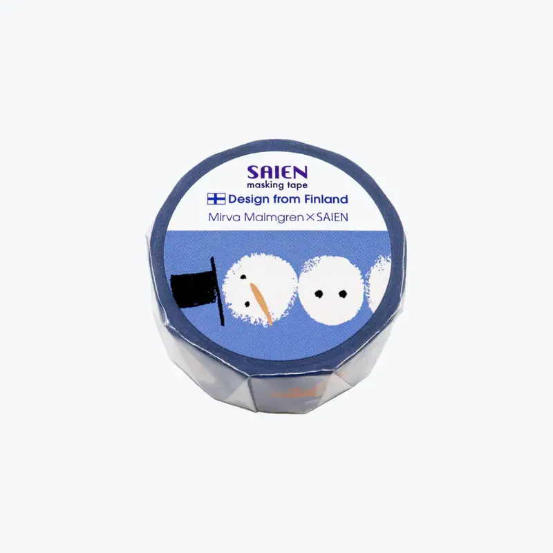 Kamiiso - Washi Tape - Finland - Snowmen 1