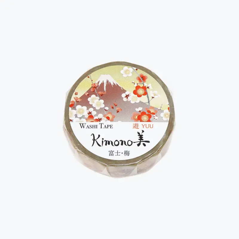 Kamiiso - Washi Tape - Kimono Beauty - Plum Blossom 1