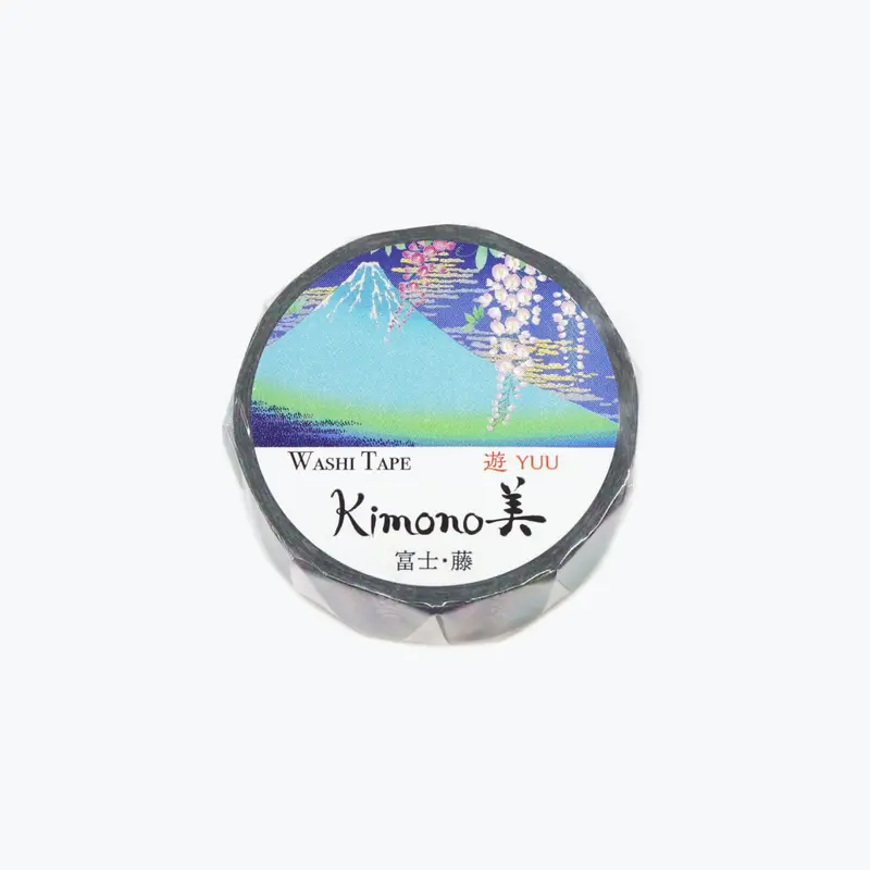 Kamiiso - Washi Tape - Kimono Beauty - Wisteria 1
