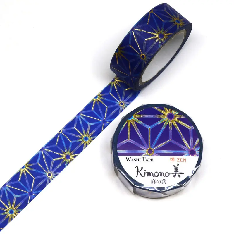 Kamiiso - Washi Tape - Kimono Ii - Asanoha 1