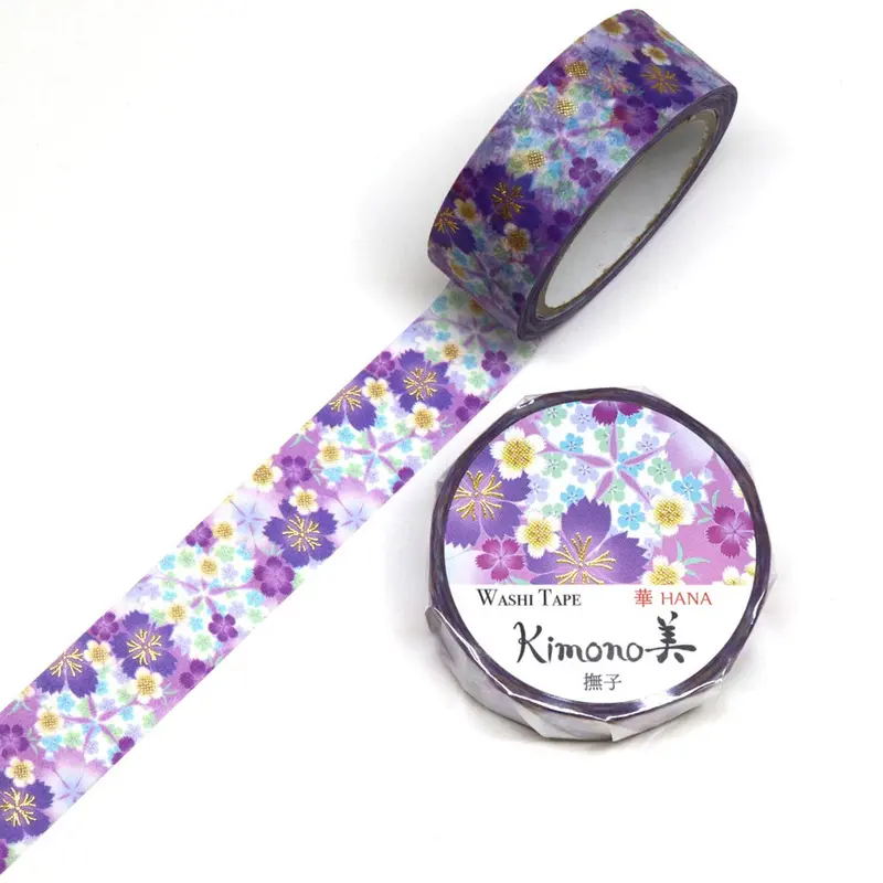 Kamiiso - Washi Tape - Kimono Ii - Nadeshiko 1