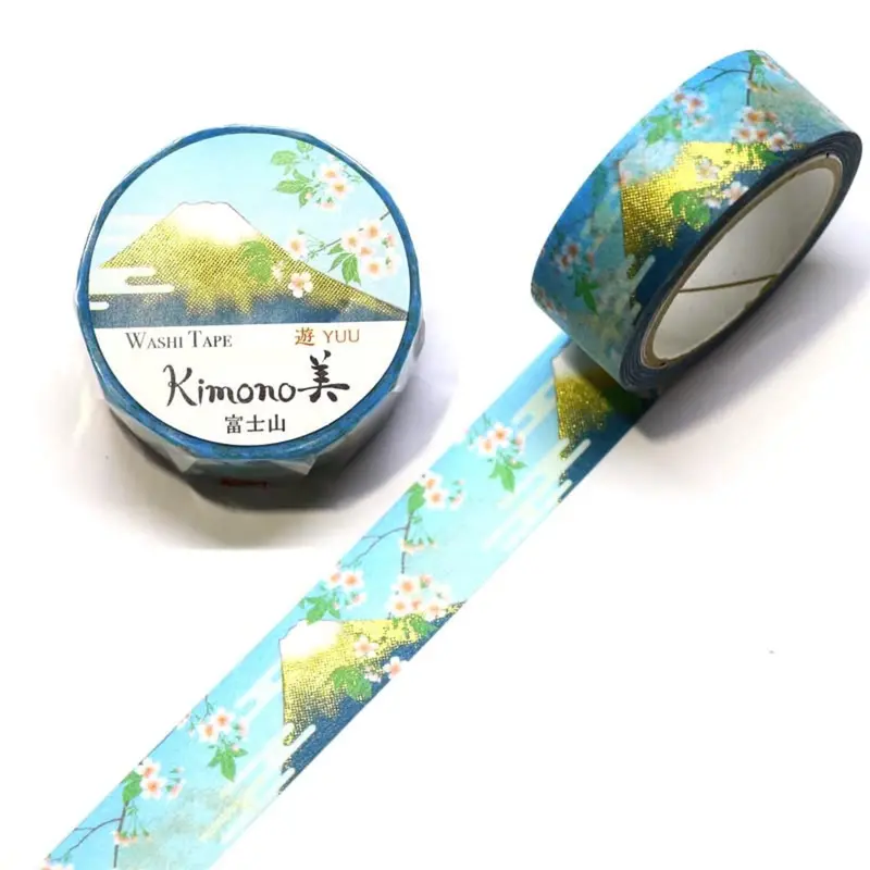 Kamiiso - Washi Tape - Kimono - Mt. Fuji 1
