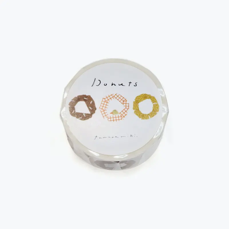 Kamiiso - Washi Tape - Miki Tamura - Donuts 1