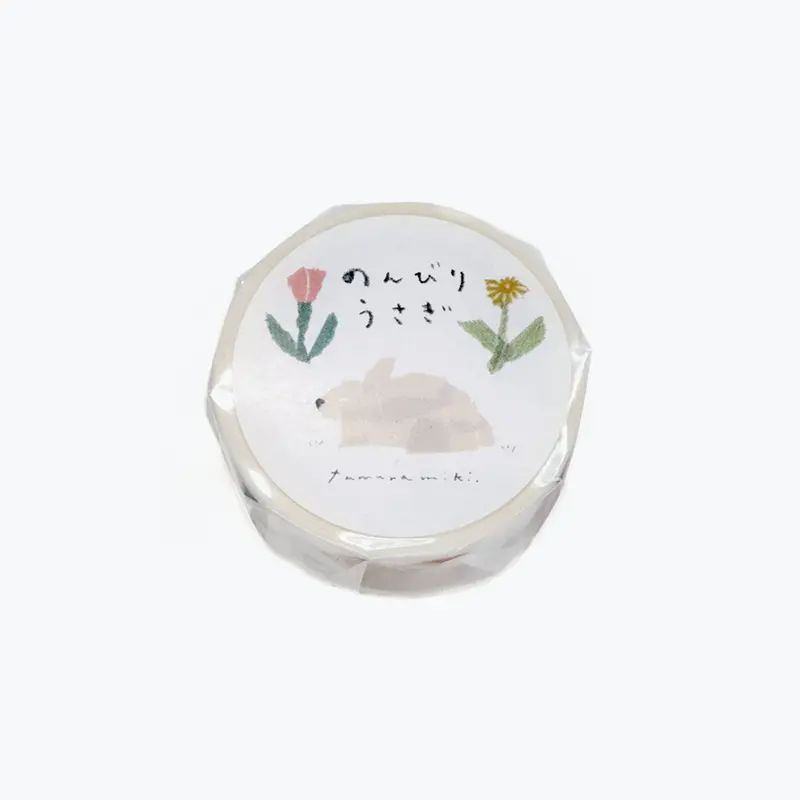 Kamiiso - Washi Tape - Miki Tamura - Rabbit 1