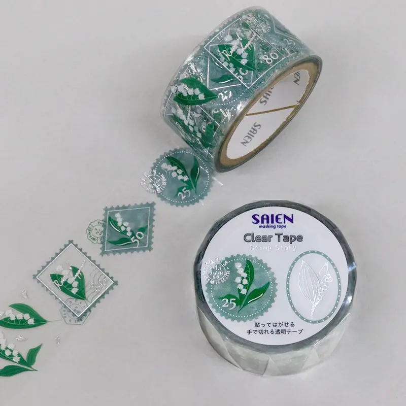 Kamiiso - Washi Tape - Stamp Story - Lily Of The Valley 1