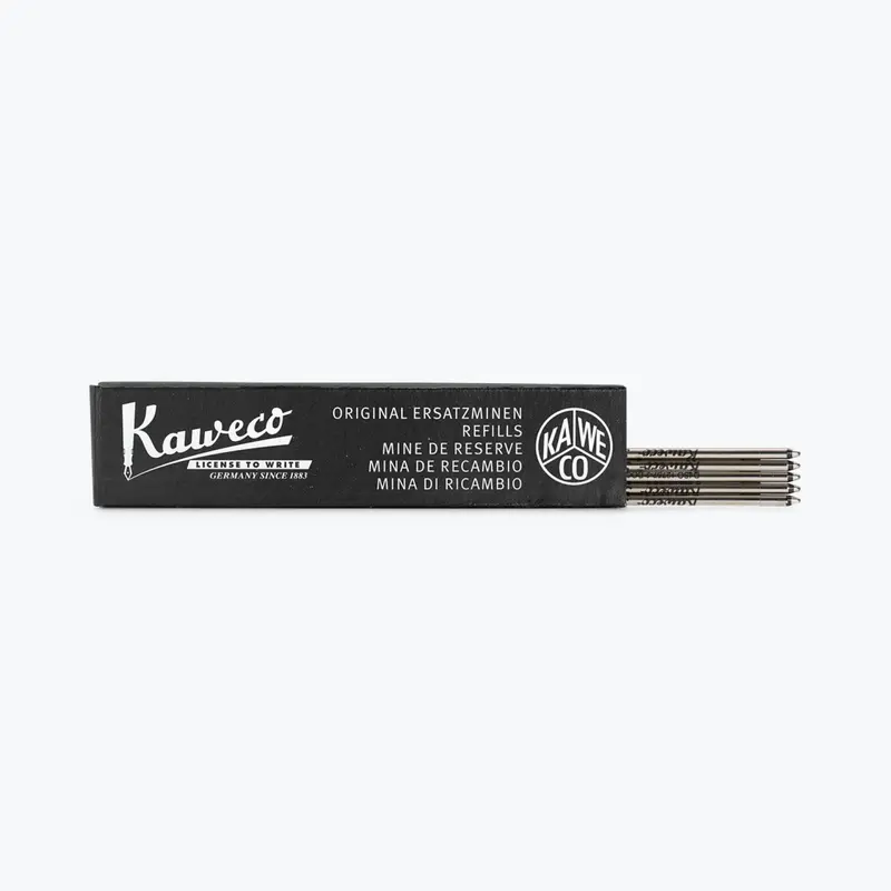 Kaweco - Ballpoint Refill D1 - Black 1.2 Mm (Pack Of 5) 1