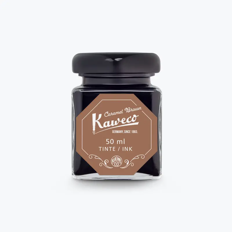 Kaweco - Fountain Pen Ink - Bottle - Caramel Brown 1