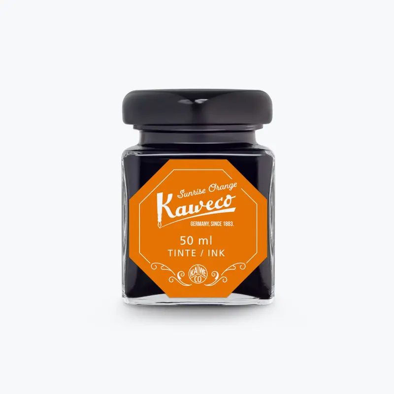 Kaweco - Fountain Pen Ink - Bottle - Sunrise Orange 1