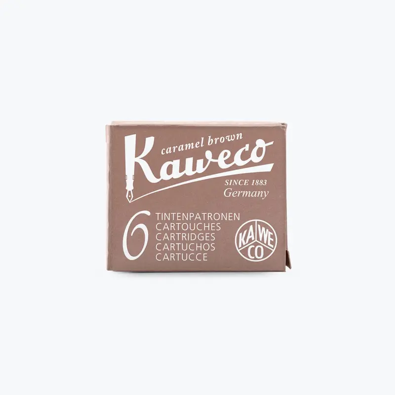 Kaweco - Fountain Pen Ink - Cartridges - Caramel Brown 1