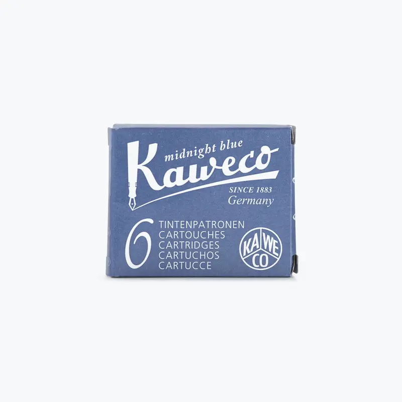 Kaweco - Fountain Pen Ink - Cartridges - Midnight Blue 1