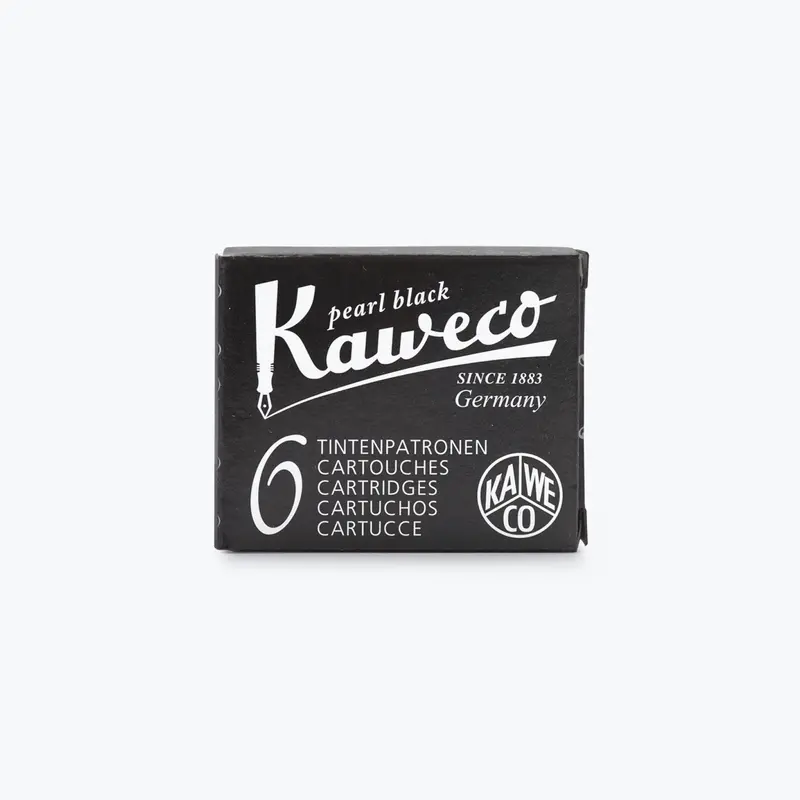 Kaweco - Fountain Pen Ink - Cartridges - Pearl Black 1