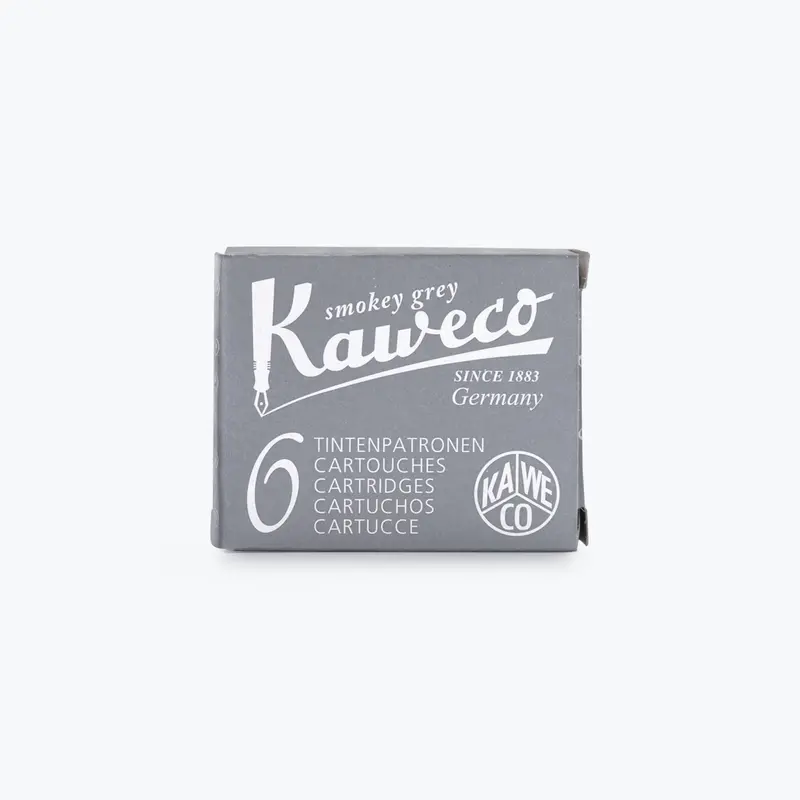 Kaweco - Fountain Pen Ink - Cartridges - Smokey Grey 1